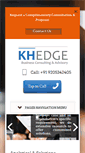 Mobile Screenshot of khedge.com